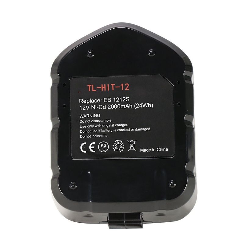Baterai nirkabel Hitachi 12V 3.3ah Eb 1212s Eb 1214L Eb 1220bl