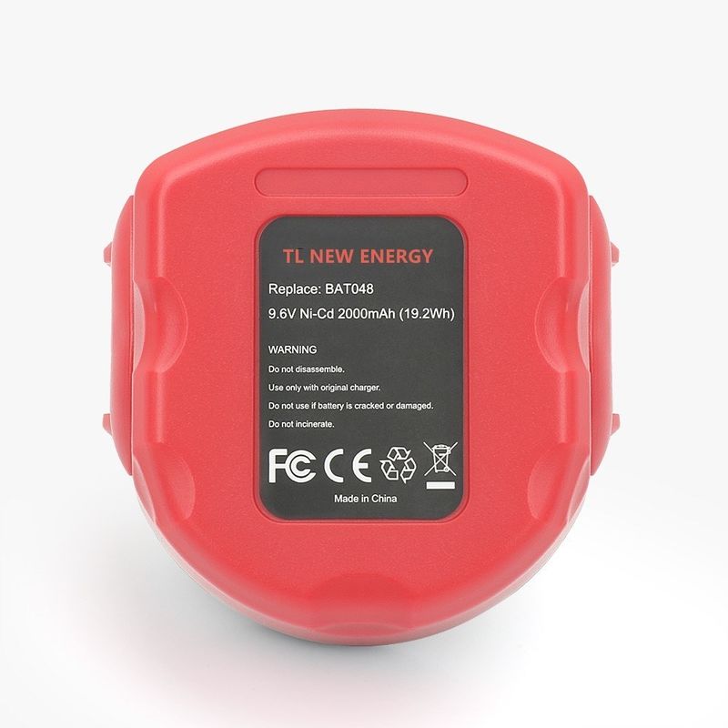 Baterai alat listrik 9,6V 2500mAh untuk Boschbat048, Bat100, Bat119, 2607 335 540, 2607 335 674, 2607 335 682
