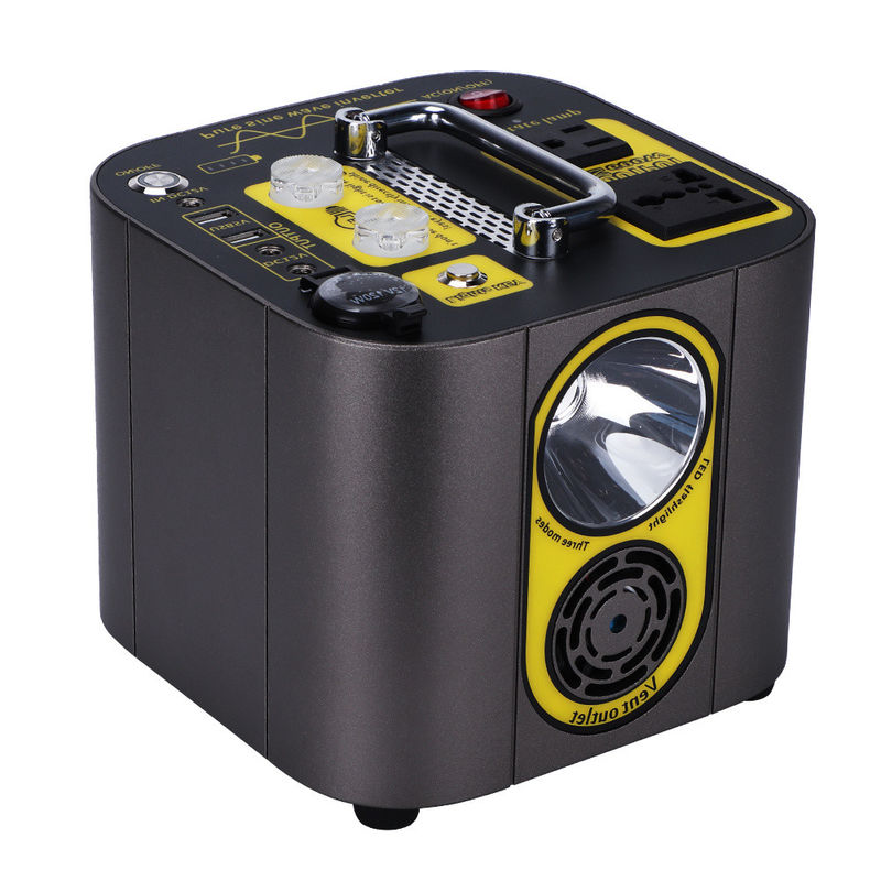 18650 Baterai Portable Power Station 467wh 126ah Pasokan 600W Puncak 1000W Dengan USB Tipe C