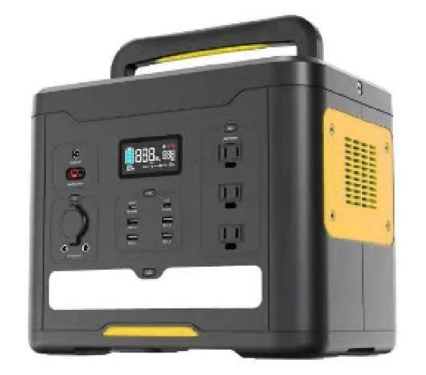 Solar Generator 500W Portable Power Station Dengan Solar Panel Kapasitas 515wh Power Supply Untuk Out Camping Malam memancing