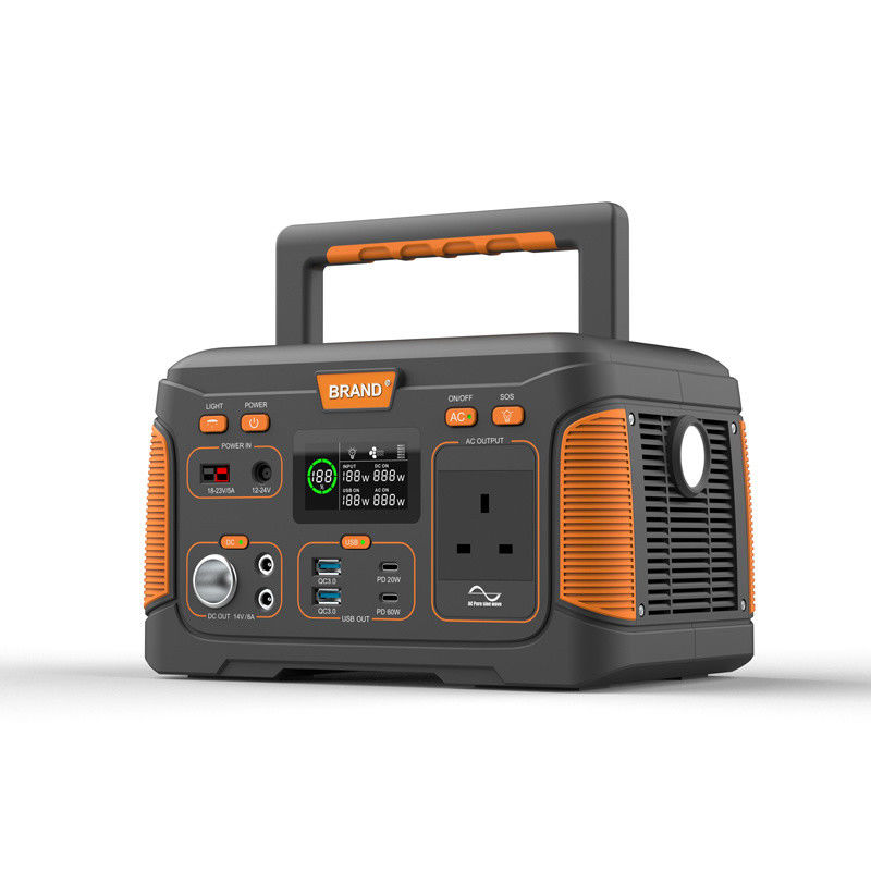 300W Solar Generator Portable Power Station Untuk Camping Darurat Pemanfaatan Listrik Rumah Untuk Perikanan Malam
