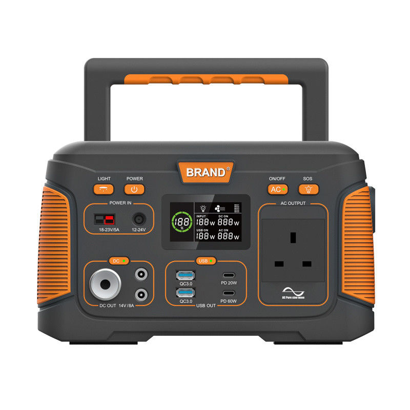 300W Solar Generator Portable Power Station Untuk Camping Darurat Pemanfaatan Listrik Rumah Untuk Perikanan Malam