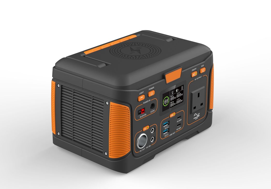Stasiun Baterai Outdoor Portable 300W Picnic Mobile Power Supply Stasiun Daya 12V Untuk Out Camping Fishing