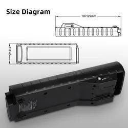 36 V 11, 6 Ah (288/300/400) Bosch Classic Power Pack Bosch Ebike Baterai Bosch1270020503/1270020503 Bosch 1270020507 / 127002050
