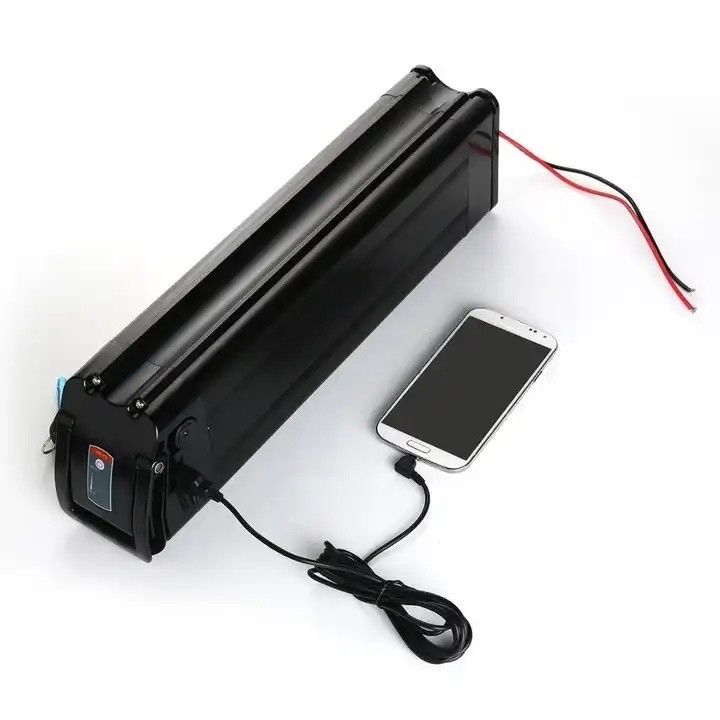 36V 11.6AH 10s6p 10s5p Silver Fish 18650 Lithium Ion Baterai USB Untuk Sepeda Listrik E-Bike Baterai