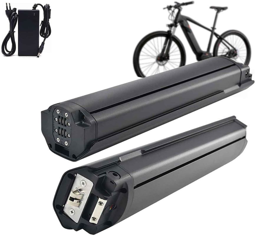 36V 10.4ah E-Bike Baterai pengganti 13s4p Hitam 30A Perlindungan PCB Dengan Pengisi daya USB 5V