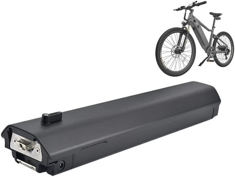 36V 10.4ah E-Bike Baterai pengganti 13s4p Hitam 30A Perlindungan PCB Dengan Pengisi daya USB 5V