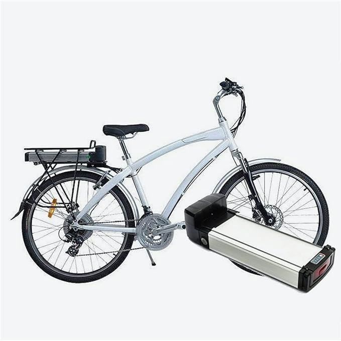 Baterai pengganti Ebike 36/48V 13S4P 10S5P Baterai Lithium Sepeda Listrik dengan Port USB untuk Motor 1000W