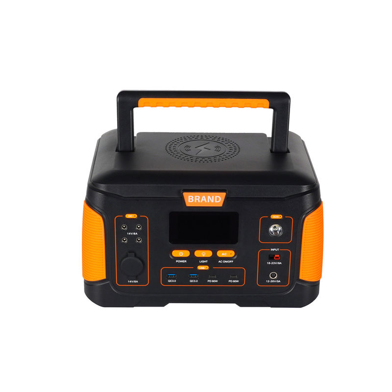 MPPT Controller Portable Power Station dengan Light Led Lighting Mode dan AC Charging Port