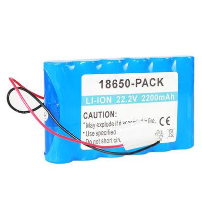 22.2V 3000mAh Baterai Peralatan Medis Untuk Perangkat Penyedutan Medis