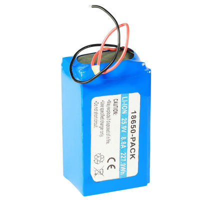 Baterai Peralatan Medis yang Disesuaikan 18650 Lithium Type Non Recyclable