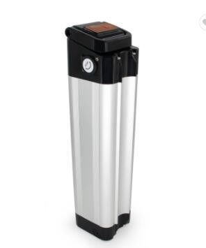 Silver Fish Lithium Ion E Bike Baterai Penggantian Terisi ulang Down Tube 36V