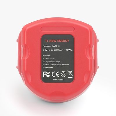 Baterai alat listrik 9,6V 2500mAh untuk Boschbat048, Bat100, Bat119, 2607 335 540, 2607 335 674, 2607 335 682