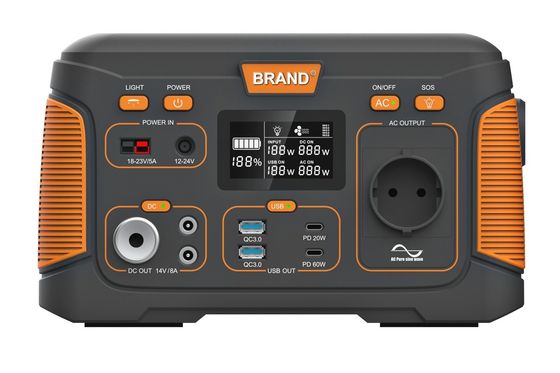 300W Solar Generator Portable Power Station 14.8V 20.8ah Untuk Camping Luar Ruangan