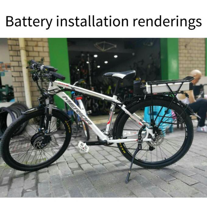 Penggantian 10Ah 13Ah 14.5Ah 16Ah Ebike Baterai 36V 48V Dengan 18650 Lithium Ion Cell Rechargeable 0