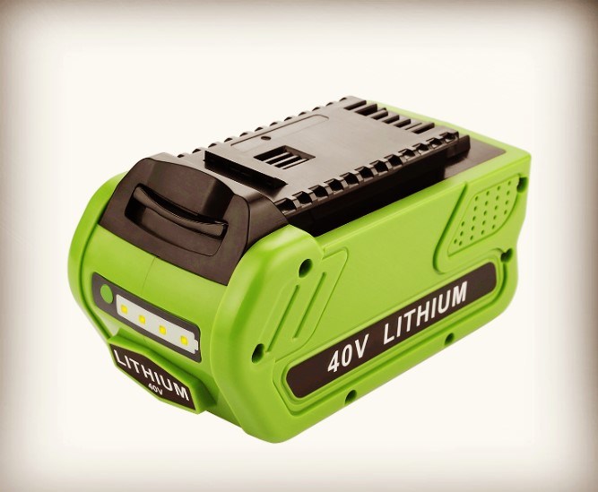 5000mAh Lithium Battery Replacement for Greenworks 29472 29462 G-Max, Fits Greenworks Gmax Tools