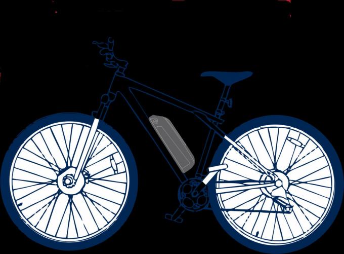36V Ebike Hailong Downtube Lithium Baterai untuk Sepeda Listrik dengan Pengisi daya USB Termasuk 1