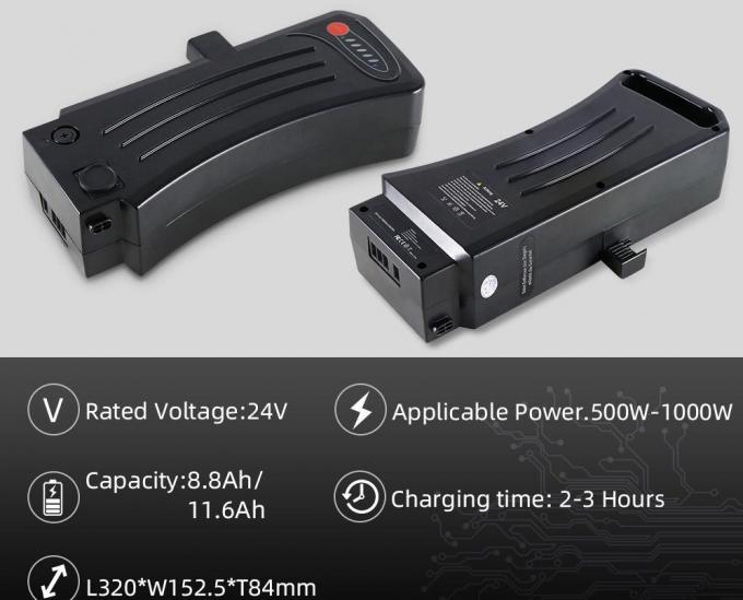 24V 11.6ah E-Bike Baterai Penggantian untuk Samsung 10icr19/65-4, SDI-3610c, SDI-3611c - 10.4ah 36V Baterai Li-ion untuk Sepeda Listrik Akku 1