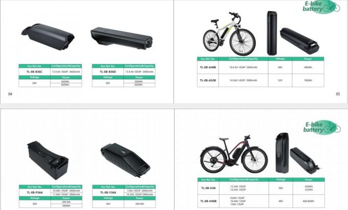 Penggantian Hailong 48V 1000W Baterai Kendaraan Listrik Dengan Pengecas E-Bike Penggantian Baterai Lithium 9
