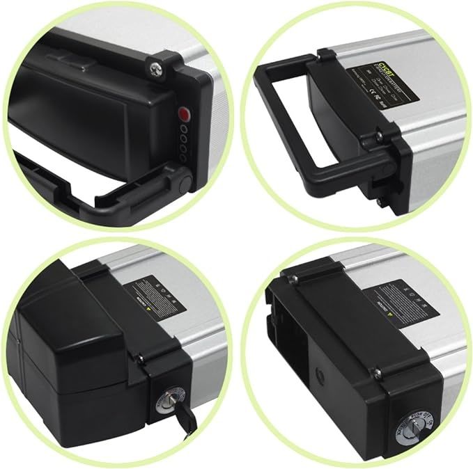 11.6ah 36v Ebike Battery Pack Lithium Ion Battery Fits Untuk E-Go Wondervelo Hapex 4